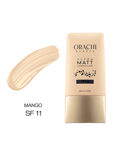 كرم پودر تيوپى Ultra-matt تاتل مخصوص پوست هاى چرب و مختلط SF11 اوراچی
