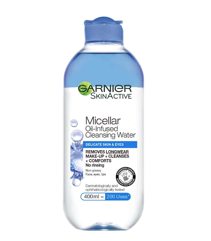 میسلار واتر دوفاز آبی گارنیر – مغذی کننده انواع پوست