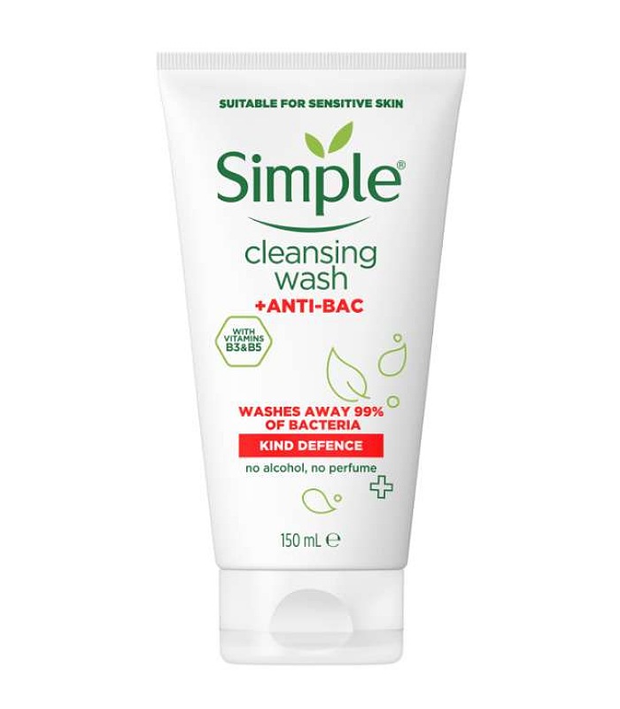 ژل شستشو آنتی باکتری سیمپل – محافظ پوست