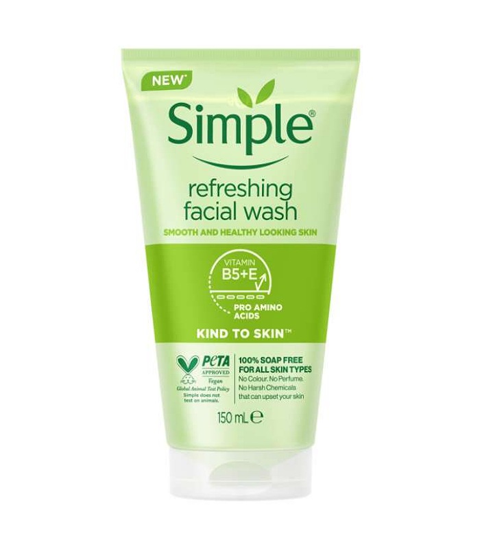 ژل شستشو طراوت بخش سیمپل – بدون مواد صابونی