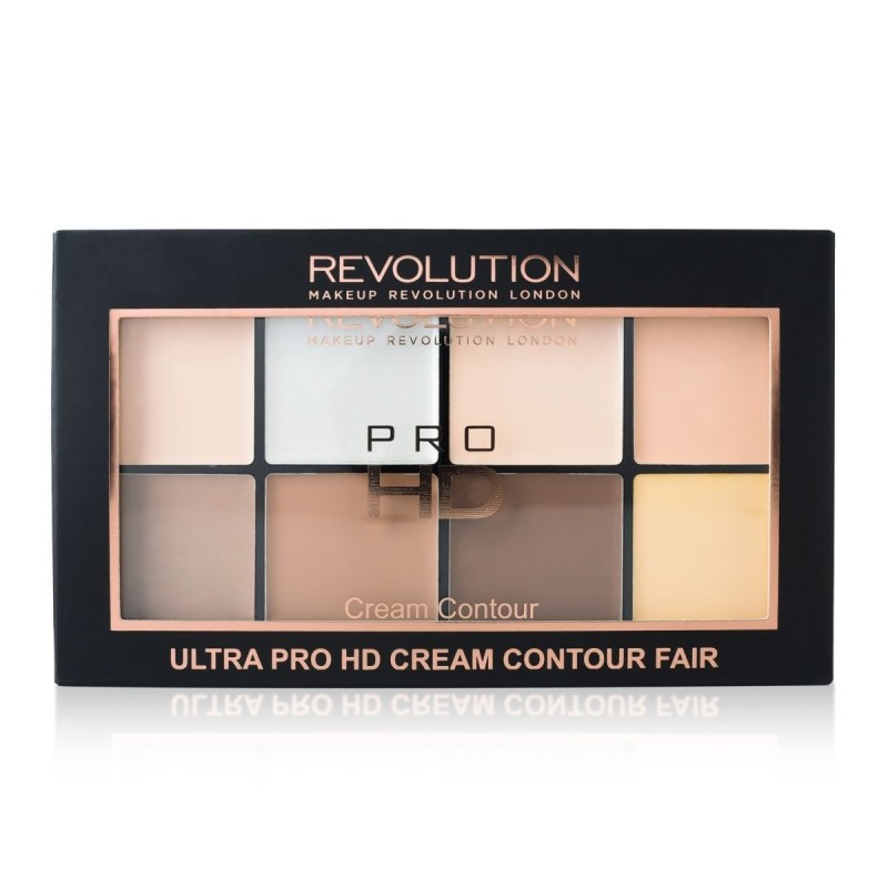 پالت کانتور کرمی رولوشن مدل Ultra Pro HD رنگ Fair Clair