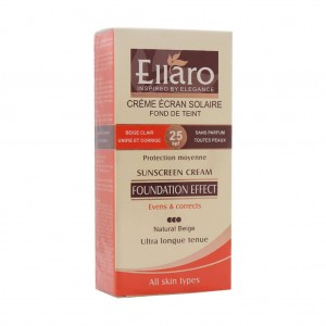 کرم ضدآفتاب رنگی SPF25 رنگ طبیعی الارو