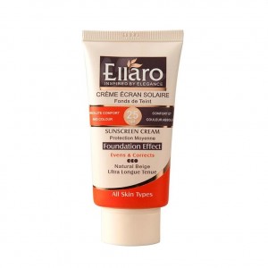 کرم ضدآفتاب رنگی SPF25 رنگ طبیعی الارو
