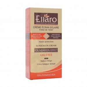 کرم ضدآفتاب رنگی spf30 رنگ طبیعی مناسب پوست چرب الارو