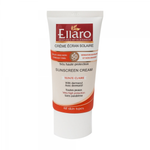 کرم ضدآفتاب رنگی مناسب انواع پوست SPF50 رنگ لایت الارو