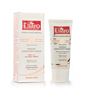 کرم ضد آفتاب مینرال SPF30 مناسب پوست حساس الارو