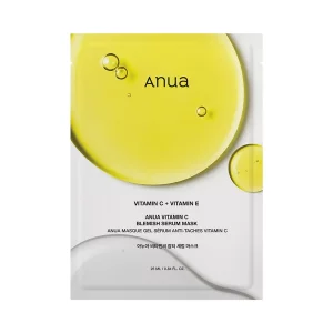 ماسک ورقه ای سرم ویتامین سی ضد لک و روشن کننده آنوا