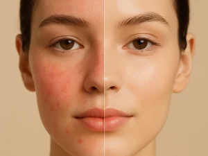 پوستت به محصول جدید عادت کرده یا حساسیت داره؟ (فرق برونریزی و جوش آلرژیک)