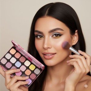 پالت سایه چشم 18 رنگ رولوشن مدل Soft Butterfly