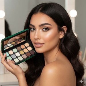 پالت سایه چشم 18 رنگ رولوشن مدل Good Vibes Chilled Vibes