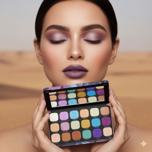 پالت سایه چشم  18 رنگ رولوشن مدل Desert Desire