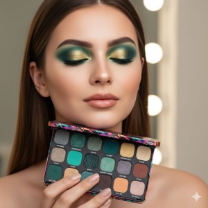 پالت سایه چشم 18 رنگ رولوشن مدل Chilled