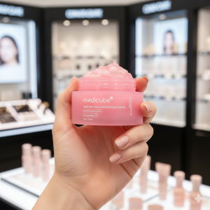 کرم کپسولی PDRN کلاژن روشن‌کننده و ضدچروک مدی کیوب