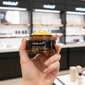 کرم کپسولی ویتامین C مدی کیوب