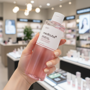 تونر PDRN تسکین‌دهنده صورتی مدی کیوب