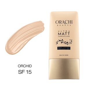 كرم پودر تيوپى Ultra-matt تاتل مخصوص پوست هاى چرب و مختلط SF15 اوراچی