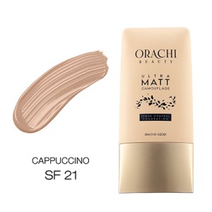 كرم پودر تيوپى Ultra-matt تاتل مخصوص پوست هاى چرب و مختلط SF21 اوراچی
