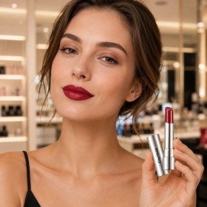 رژلب جامد sheer up شماره 015 Go For Bordeaux فلورمار