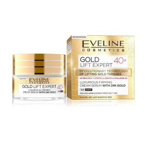 کرم سرم ضد چروک گلد مثبت 40 سال اولاین