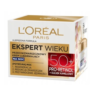 کرم شب ضد چروک اکسپرت ویکو مثبت 50 سال لورآل