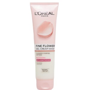 ژل کرم شستشو گل رز و یاس لورآل