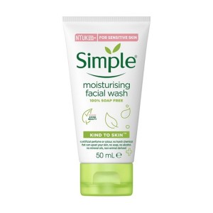 ژل شستشو مرطوب کننده صورت سیمپل – 50 میل