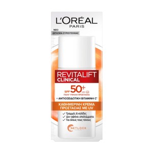 کرم ضدآفتاب لورال مدل رویتالیفت + SPF50 حجم ۵۰ میل