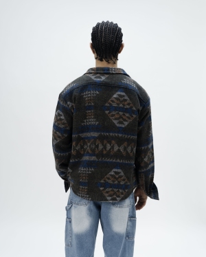 Brown vintage overshirt