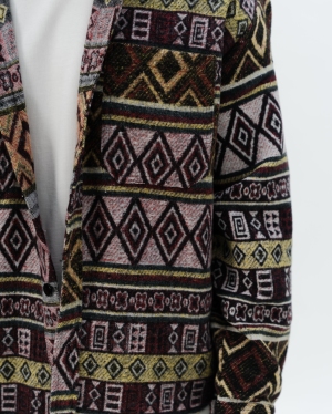 Red vintage overshirt