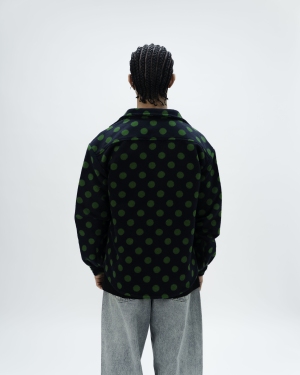 Polka dot overshirt