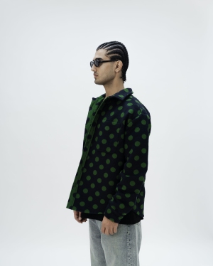 Polka dot overshirt