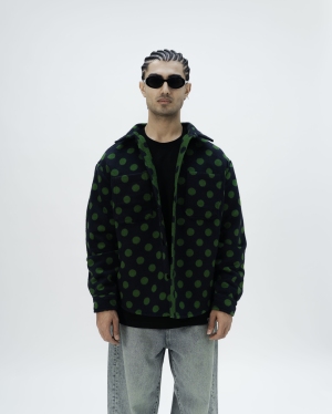 Polka dot overshirt