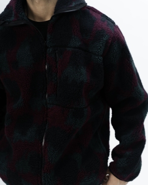 Black &amp; green leopard teddy