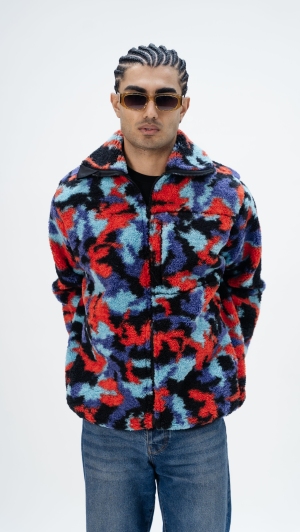 Colorful leopard teddy