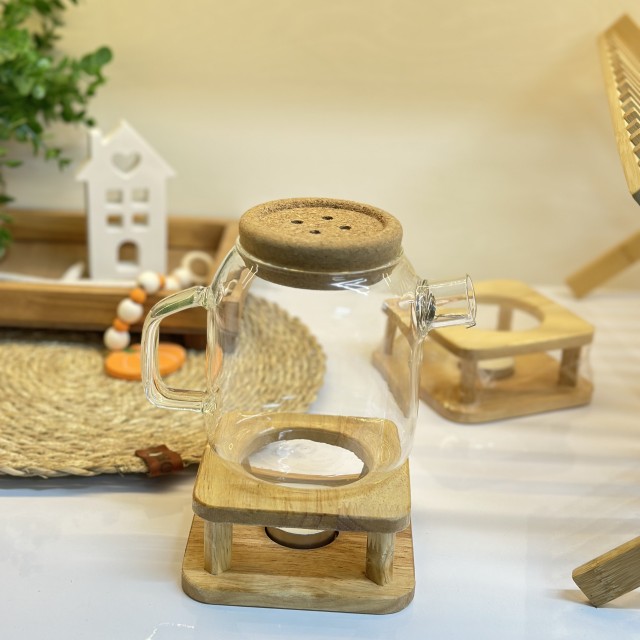 وارمر رابرود /قوری پیرکس درب طرح دکمه