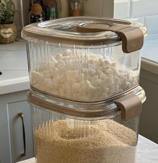 سطل برنج یا سطل قند 5کیلو