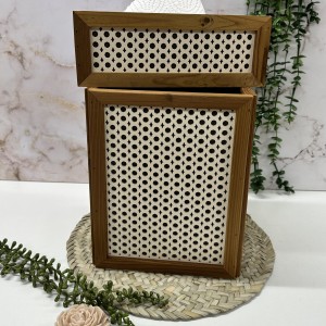 ست سطل و جای  دستمال مدل زنبوری