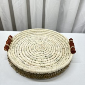 سینی حصیری دسته دار