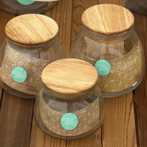 شیشه مربا یا مارمالات طرح خمره ای