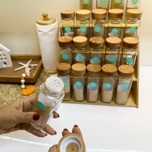 ادویه مکارتی درب چوب راش