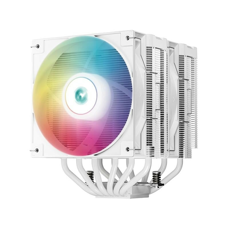 خنک کننده پردازنده دیپ کول مدل AG620 DIGITAL WH ARGB
