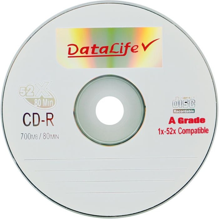 لوح فشرده (CD) خام دیتالایف مدل 700mb