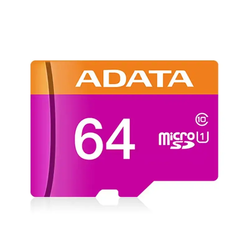 کارت حافظه ا‎ی‌دیتا مدل SDHC UHS-I +ADP V10 R80 W25 ظرفیت 64 گیگابایت به همراه آداپتور