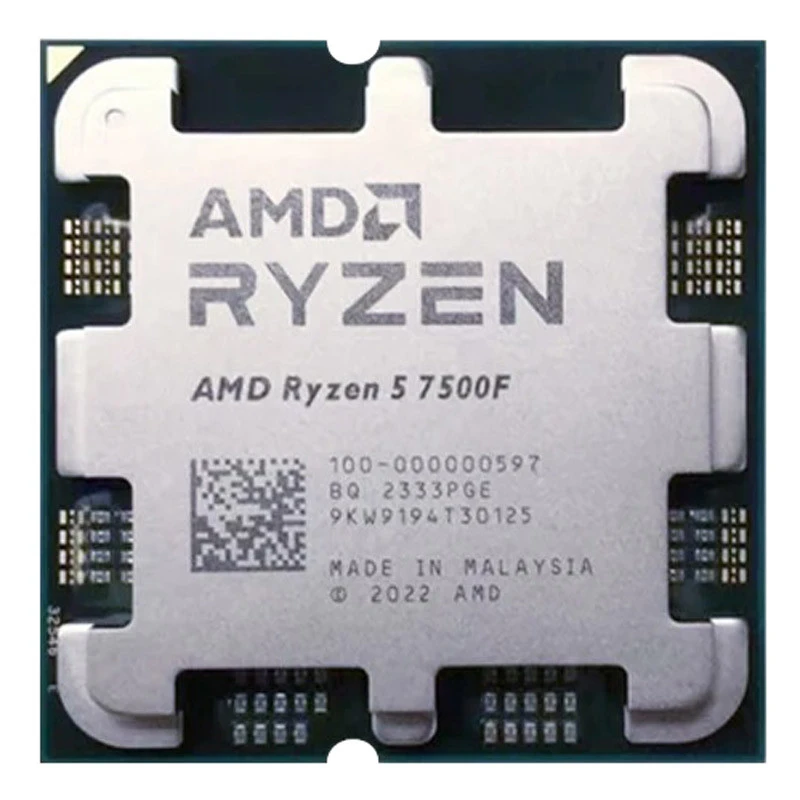 پردازنده مرکزی ای ام دی مدل RYZEN 5 7500F Tray