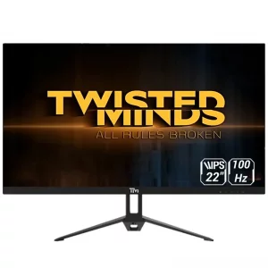 مانیتور مخصوص بازی تویستد مایندز مدل TM22 FHD 100Hz IPS سایز 21.5 اینچ