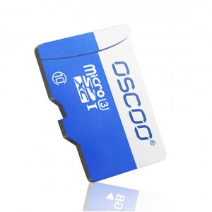 کارت حافظه MicroSDXC اسکو مدل TF Memory Card UHS-I U3 V10 آبی ظرفیت 256 گیگابایت