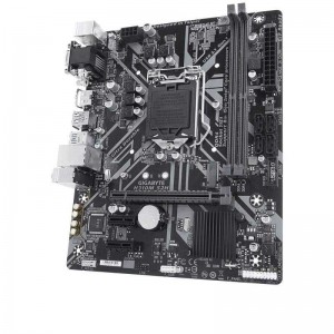 Asembeled Case i3-8100 8GB DDR4 256GB SSD_M.2 230W PSU and Gigabyte H310-M with SADATA_Sahand Black Case-MB