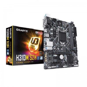 Asembeled Case i3-8100 8GB DDR4 256GB SSD_M.2 230W PSU and Gigabyte H310-M with SADATA_Sahand Black Case-Mb-Box