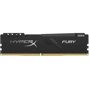 رم کامپیوتر DDR4 تک کاناله 2666 مگاهرتز CL16 کینگستون مدل HyperX FURY ظرفیت 8 گیگابایت