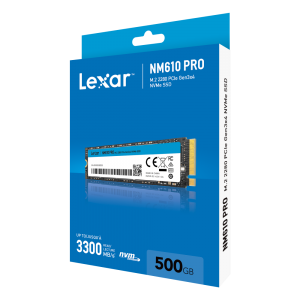 اس اس دی اینترنال لکسار NM610 Pro M.2 ظرفیت 500 گیگابایت